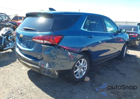 2024 Chevrolet Equinox Fwd Lt из США, поврежденный, VIN 3GNAXKEG9RL245520